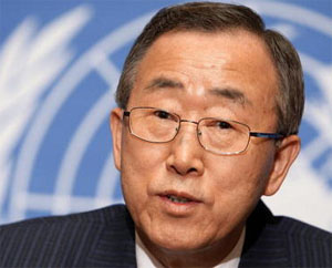 Ban vows to assist in ridding Korean peninsula of n-arms
